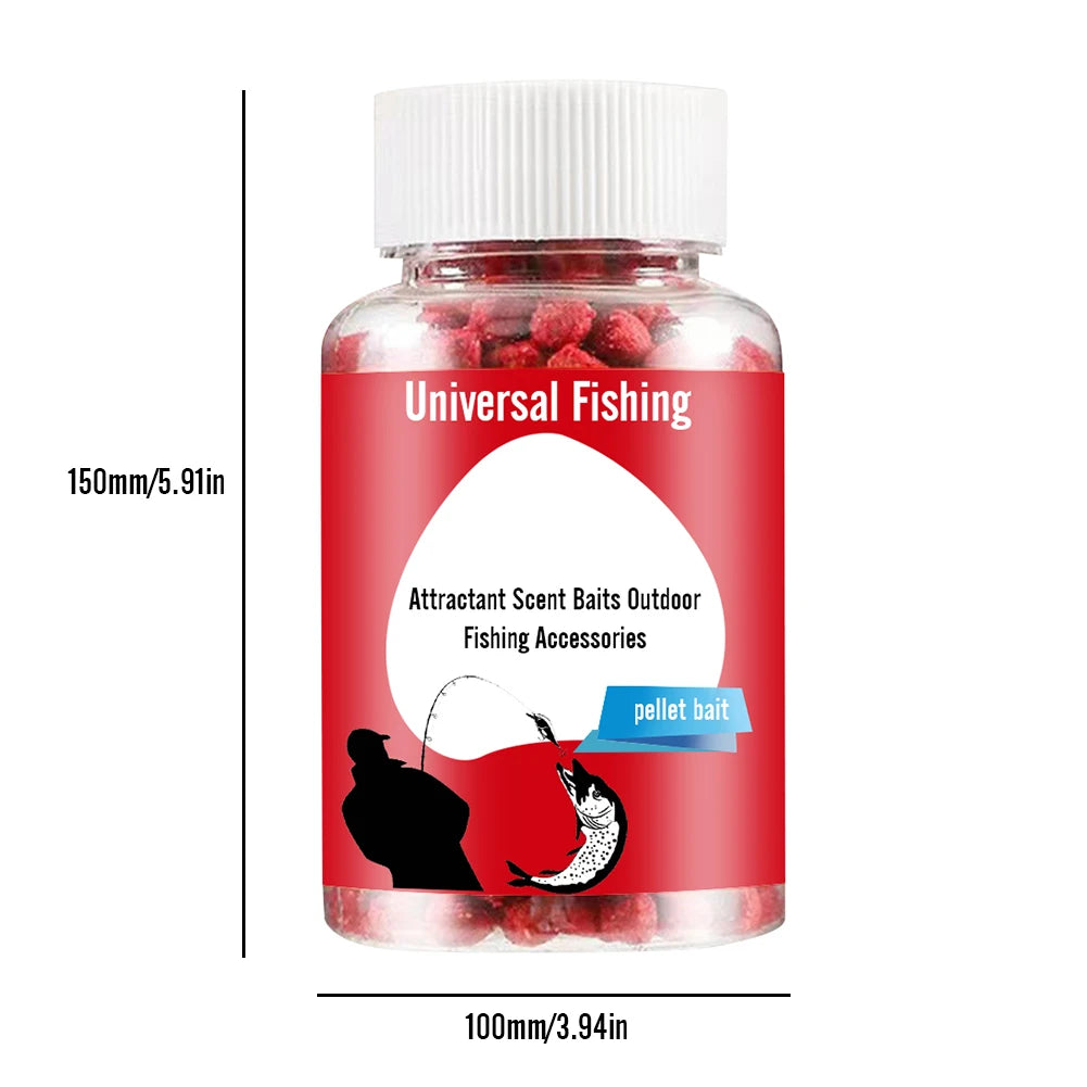 Fish Attractant Fishing Groundbait Universal Concentrated Fish Bait Fishing Food Bait Aquatic Feed for Freshwater Fishing