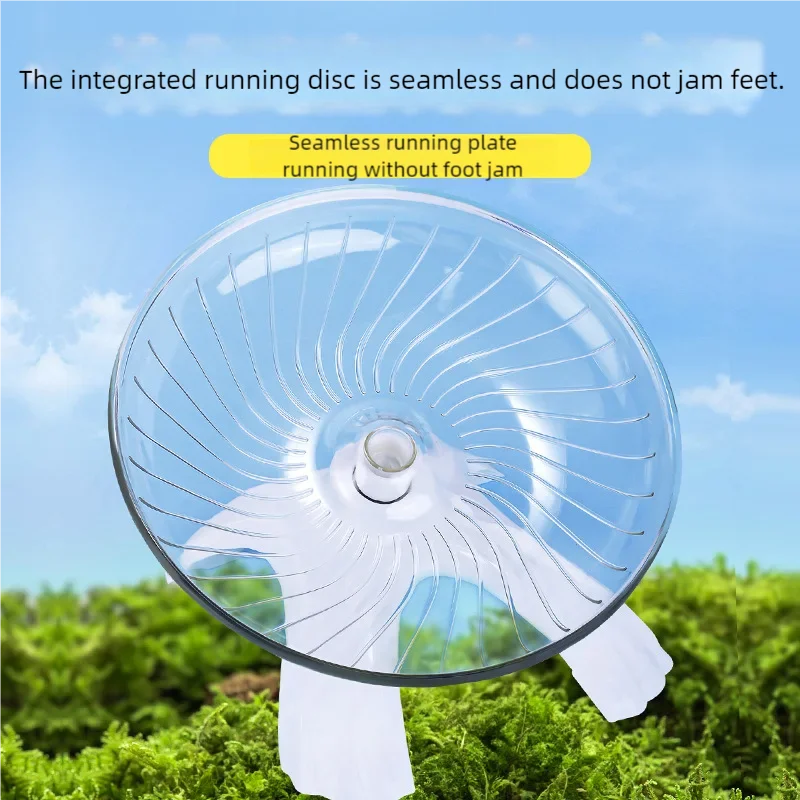 Small Pet Silent Running Practice Wheel Hamster Mouse Hedgehog Parrot Ideal Choice for Small Animals Quiet and Safe Choice