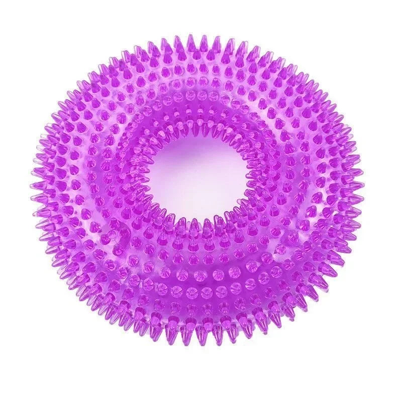 Dog toy sound balls are suitable for pets to resist biting, squeezing, chewing, gripping, and grinding their teeth