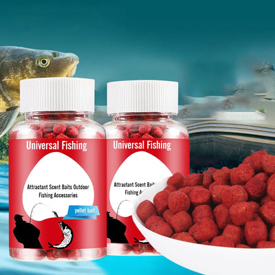 Fish Attractant Fishing Groundbait Universal Concentrated Fish Bait Fishing Food Bait Aquatic Feed for Freshwater Fishing