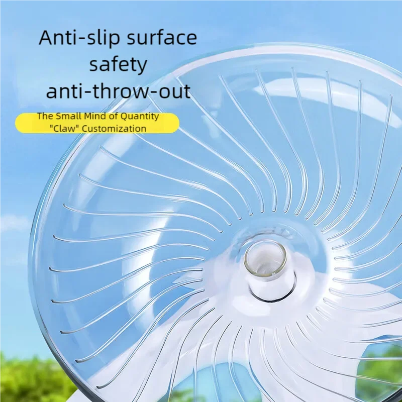 Small Pet Silent Running Practice Wheel Hamster Mouse Hedgehog Parrot Ideal Choice for Small Animals Quiet and Safe Choice